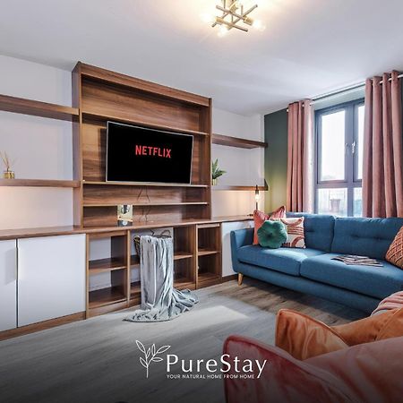 Stunning Five Bedroom Manchester House With Free Parking By Purestay Short Lets & Serviced Accommodation Exteriér fotografie