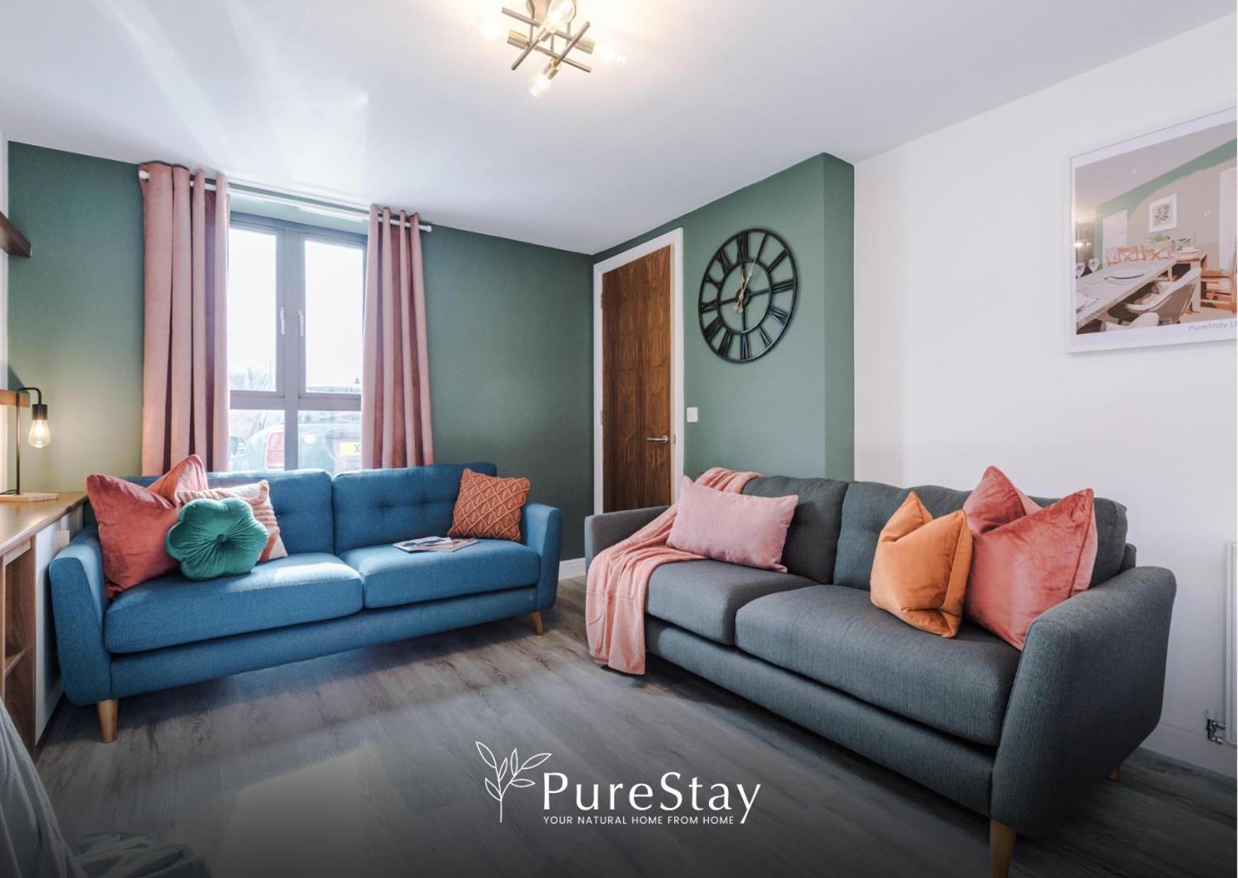 Stunning Five Bedroom Manchester House With Free Parking By Purestay Short Lets & Serviced Accommodation Exteriér fotografie
