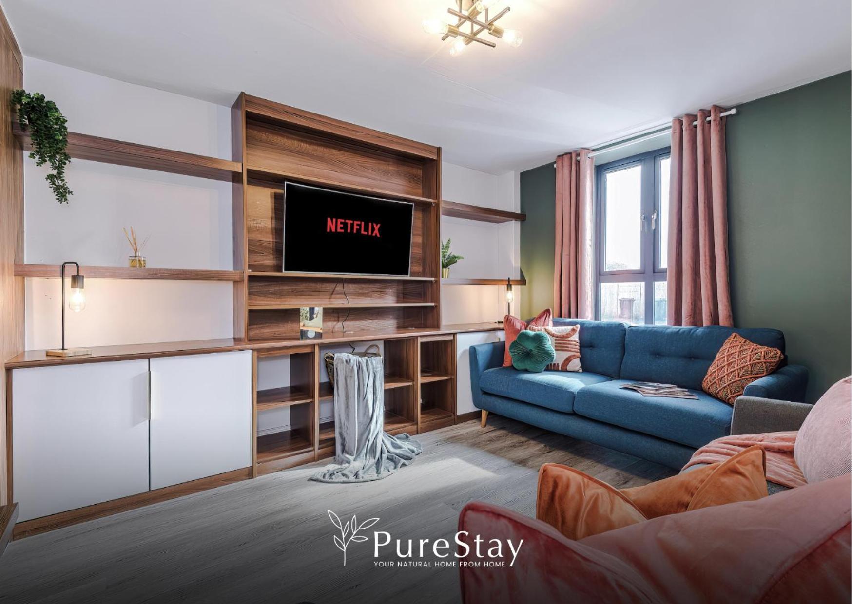 Stunning Five Bedroom Manchester House With Free Parking By Purestay Short Lets & Serviced Accommodation Exteriér fotografie