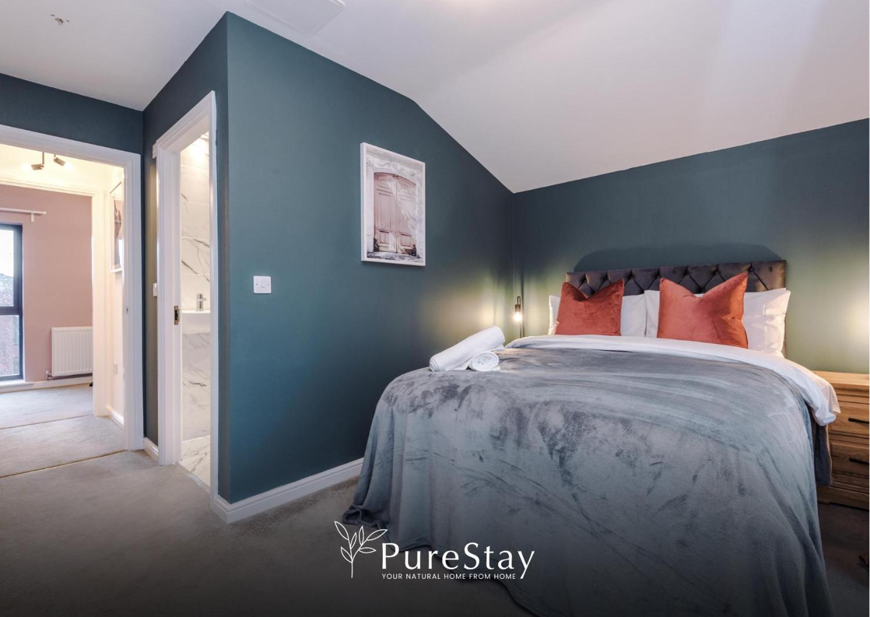 Stunning Five Bedroom Manchester House With Free Parking By Purestay Short Lets & Serviced Accommodation Exteriér fotografie